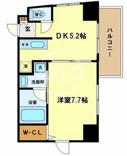 カーサセレーネ【3階】の間取り