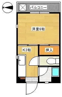 桜ハイツ【2階】の間取り