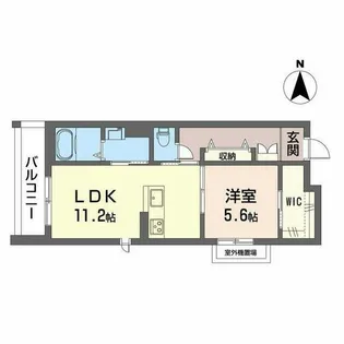 ハルミエール II【0302号室】の間取り