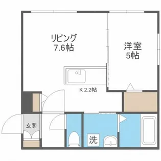 オペラ【1階】の間取り