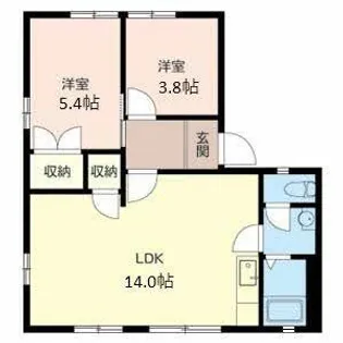 ラ.サルデーヌ【0113号室】の間取り