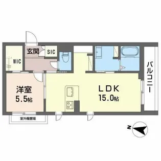 Reo【0301号室】の間取り