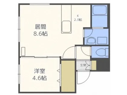 Stanley Clarke【4階】の間取り