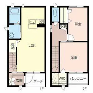 シャーメゾンロイヤルヒルズIV【0001号室】の間取り
