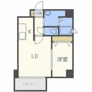 LEE SPACE N4【7階】の間取り