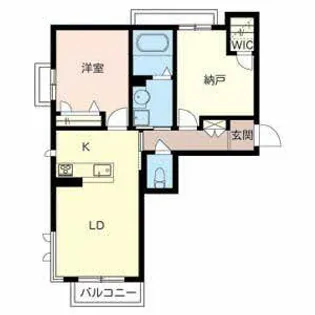 シャーメゾンSUNBAY【0203号室】の間取り