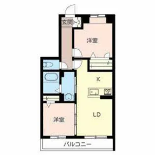 シャーメゾン アルカディア【0302号室】の間取り