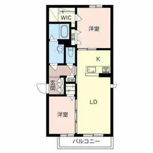 シャーメゾン 信【0303号室】の間取り