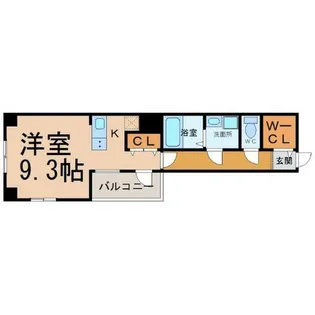 エイペックス名古屋鶴舞公園前【8階】の間取り