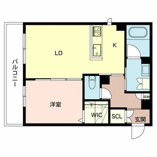 シャーメゾンフルール【0302号室】の間取り