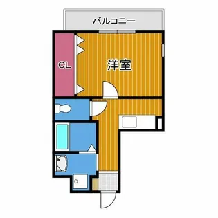 ボワリジェールOKA【3階】の間取り