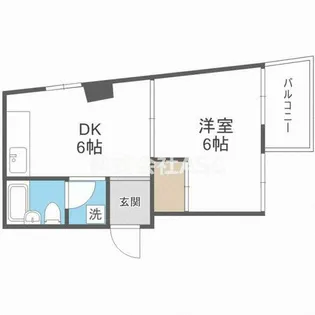 メゾンユタカファイブ【205号室】の間取り