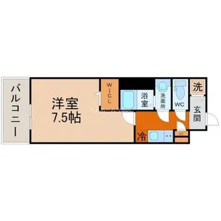 エスリード新栄マルス【6階】の間取り