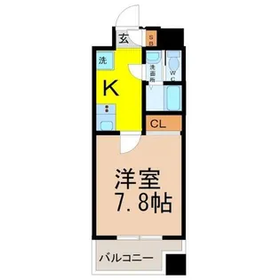 ヴィアロ千種スクエア【6階】の間取り