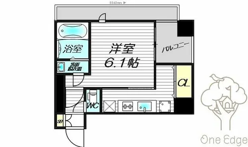 ロイヤルレジデンス梅田FRONT【11階】の間取り
