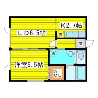 エミネンス北7条【301号室】の間取り
