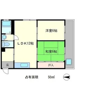 キャッスルKA【3階】の間取り