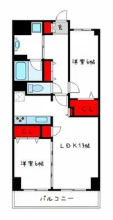 リラスクエア相生【2階】の間取り