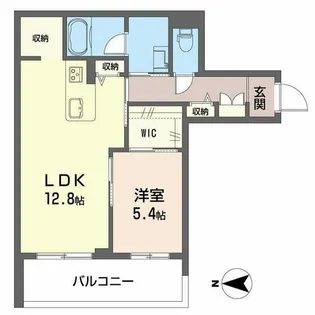 シャーメゾン 太秦天神川【0201号室】の間取り