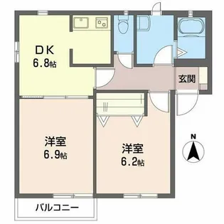 サクラ22【0211号室】の間取り