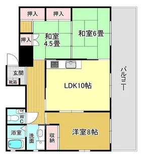 エストレーラ【1階】の間取り