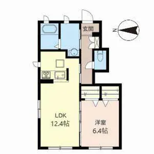 アルト・プエンテ【0101号室】の間取り