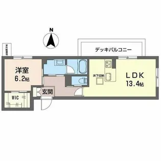 シャーメゾン なごみ【0102号室】の間取り