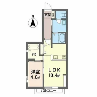メゾン綾小路【2階】の間取り