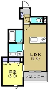 Granate西宮【306号室】の間取り