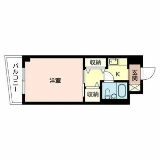 ミズノコーポマチカネヤマ【0203号室】の間取り