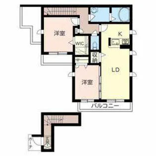 メゾン ル シエル【0202号室】の間取り