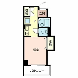 モダニティ塚本【0307号室】の間取り