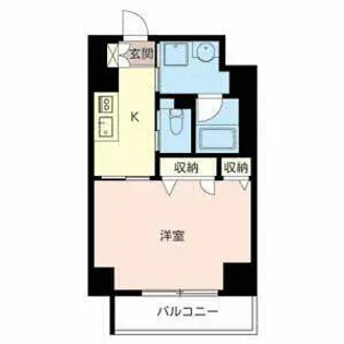 シティポケット【0501号室】の間取り