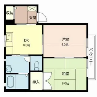 シティライフKOYO【0203号室】の間取り