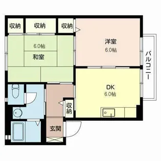 シティライフKOYO【0202号室】の間取り