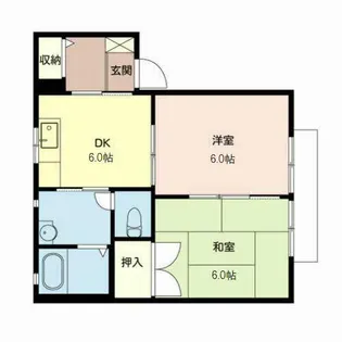 シティライフKOYO【0103号室】の間取り