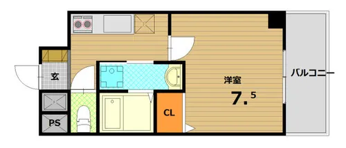 兵庫県神戸市須磨区大田町4丁目【マンション】の間取り