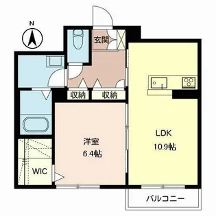 リジエール南屋敷III【1階】の間取り