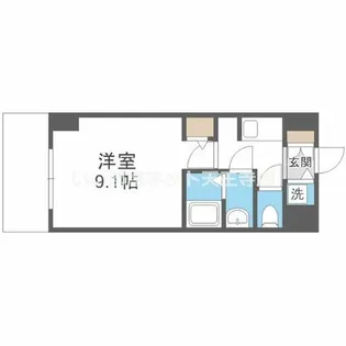 S-RESIDENCE堺blaze【8階】の間取り