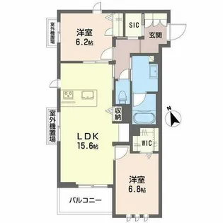 ココン 文の里【0301号室】の間取り