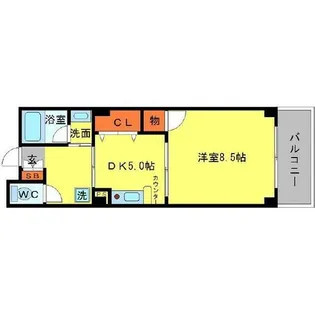 フローラ・ムラタ・ハイツ【1階】の間取り