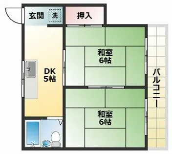 コーポオクムラ【3階】の間取り