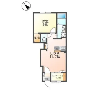 アルブルーム【1階】の間取り