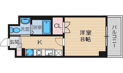 シプレス【2階】の間取り