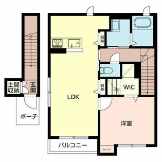 プルニエール【2階】の間取り