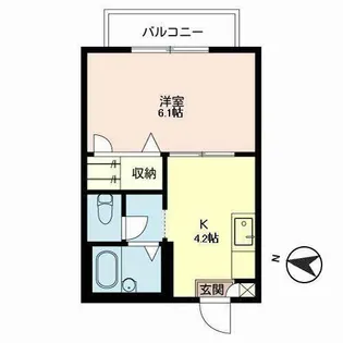 ストークII【2階】の間取り
