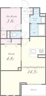 Casa Coco【3階】の間取り