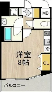 CITY SPIRE 名駅北【9階】の間取り