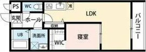 Persimmon(パーシモン)【2階】の間取り