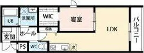 Persimmon(パーシモン)【2階】の間取り
